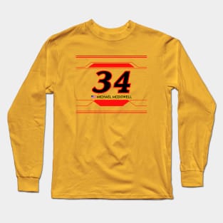 Michael McDowell #34 2023 NASCAR Design Long Sleeve T-Shirt